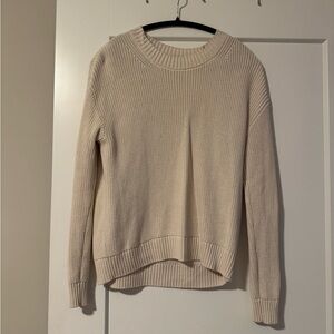 Banana Republic Women's Cream cable-knit Sweater